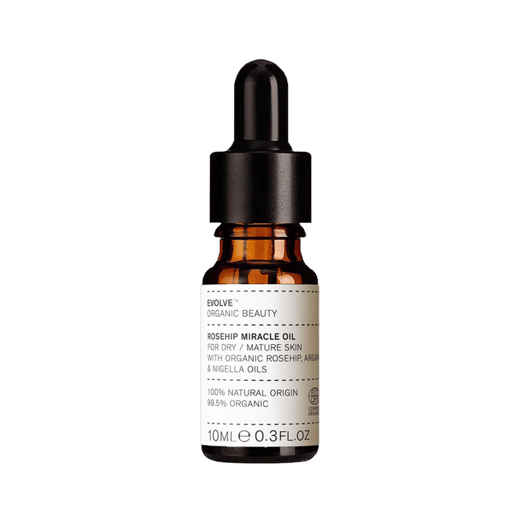Evolve Organic Beauty Face Oil Rosehip Miracle Facial Oil - Travel Size