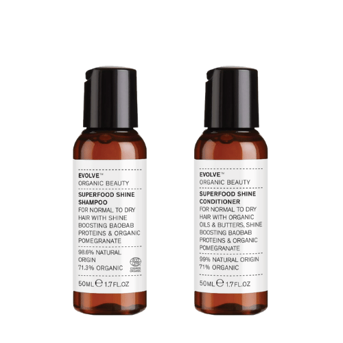 Evolve Organic Beauty free_gift Shampoo &amp; Conditioner Duo 50ml