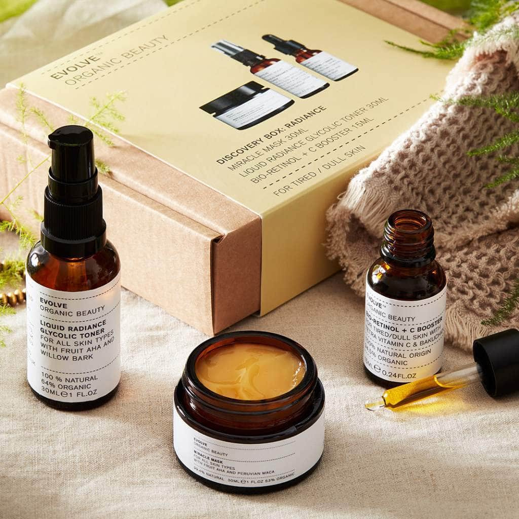 Evolve Organic Beauty Outlet Discovery Box: Radiance - Outlet